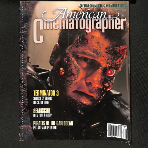 American Cinematographer, Terminator 3 (Vol. 84, No. 8)