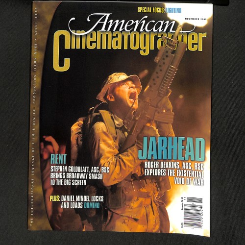 American Cinematographer, Jarhead, el infierno espera (Vol. 86, No. 11)