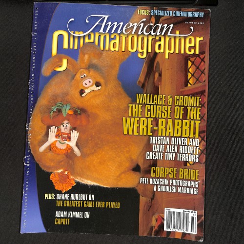 American Cinematographer, The Curse of the Were-Rabbit (Vol. 86, No. 10)