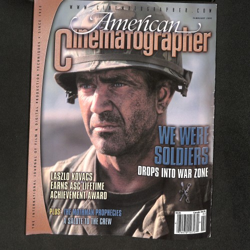 American Cinematographer, Cuando éramos soldados (Vol. 83, No. 2)