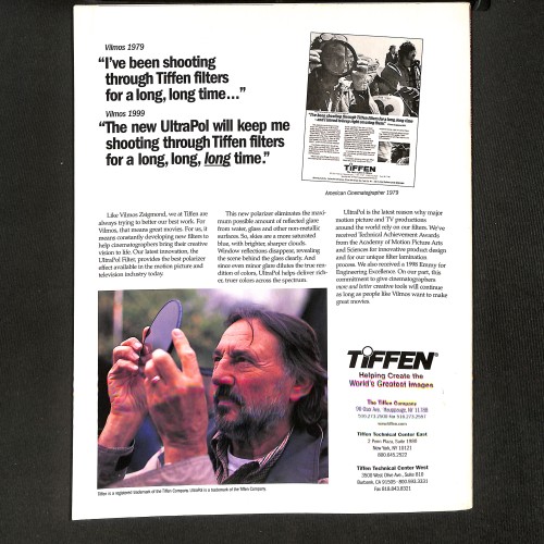American Cinematographer, La guarida (Vol. 80, No. 8)