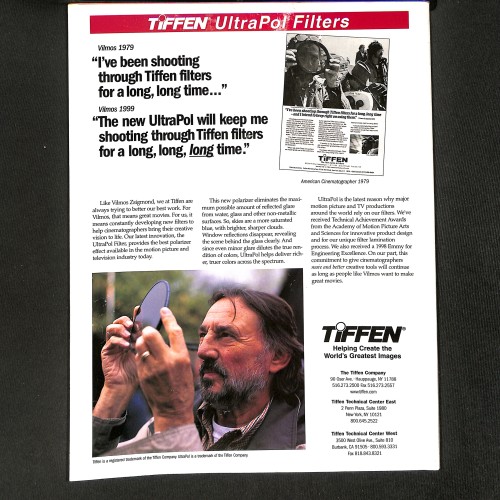 American Cinematographer, Sleepy Hollow (Vol. 80, No. 12)