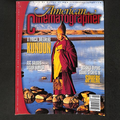 American Cinematographer, Kundun (Vol. 79, No. 2)