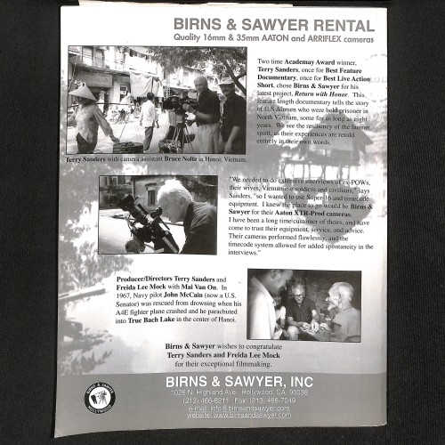American Cinematographer, Miedo y asco en Las Vegas  (Vol. 79, No. 5)