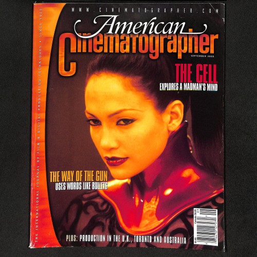 American Cinematographer, La celda (Vol. 81, No. 9)