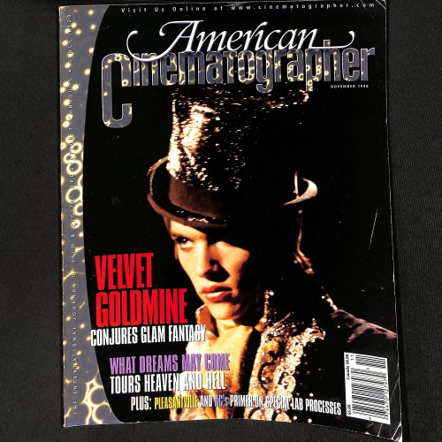 American Cinematographer, Conjures Glam Fantasy (Vol. 79, No. 11)