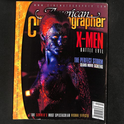 American Cinematographer, X-Men  (Vol. 81, No. 7)