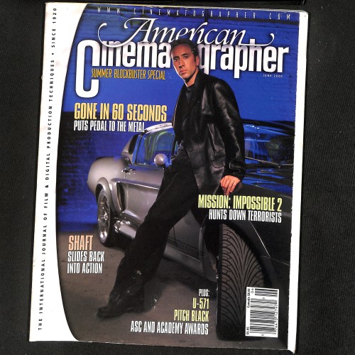 American Cinematographer, 60 segundos (Vol. 81, No. 6)