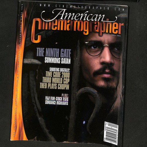 American Cinematographer, La novena puerta (Vol. 81, No. 4)