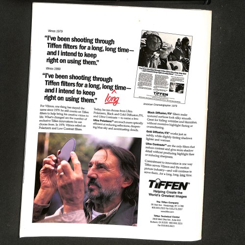 American Cinematographer, The Matrix (Vol. 80, No. 4)