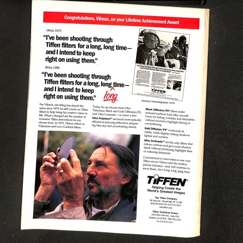American Cinematographer, La delgada línea roja (Vol. 80, No. 2)