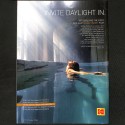 Publicidad / Contraportada técnica "INVITE DAYLIGHT IN."
