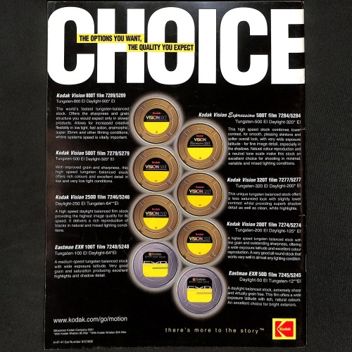 In Camera (Issue October 2001)