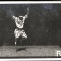 : Fotograma de película para el Kinetoscopio de Edison ("Acrobate").