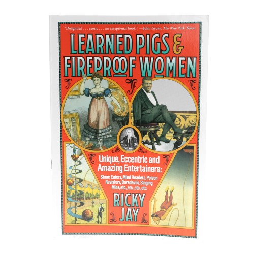 Libro Learned Pigs & Fireproof women - Ricky Jay