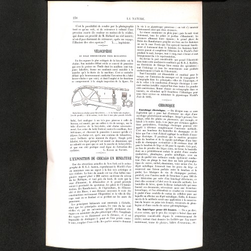 Págs 269 y 270 de la revista La Nature (Artículo sobre el Vérascope de Jules Richard, y más)