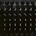 Fotografía histórica que reproduce un conjunto de tiras ópticas de precine