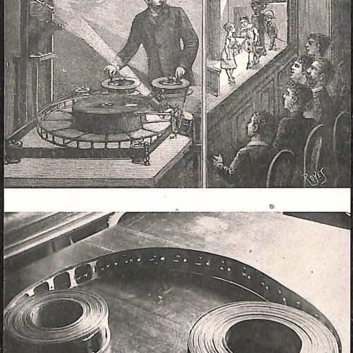 Documento gráfico con reproducciones e ilustraciones técnicas de precine