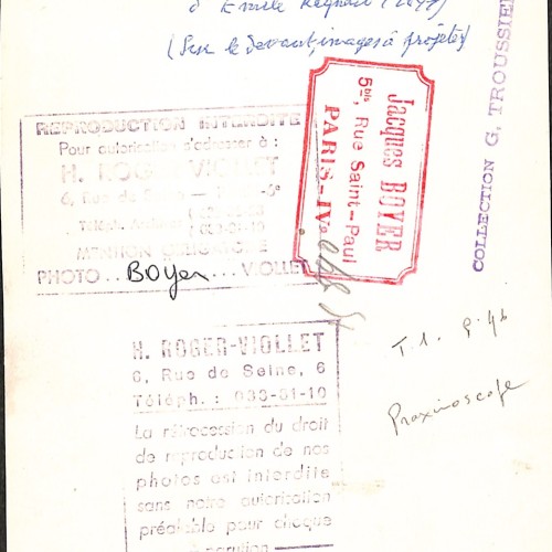 Fotografía histórica documental de catalogación sobre precine