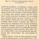 Recorte de prensa: "Premier cinématographe construit en Amérique" (Estereofantascopio de Coleman Sellers).