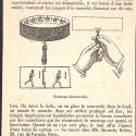 Recorte publicitario e ilustrativo de "Zoetrope démontable" (Zootropo desmontable).