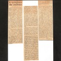 Recorte de prensa "L'origine du cinéma" (Ensayo histórico-literario).