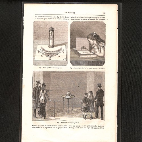 Páginas de La Nature. Revue des sciences et de leurs applications aux arts et à l'industrie (Páginas 71 y 185).