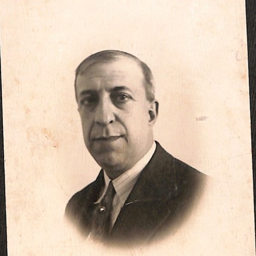 Tarjeta postal con fotografía de Luis González