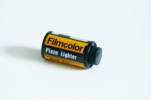 Mechero con forma cartucho Filmcolor