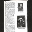 Página de revista especializada con reseña del serial "Codicia" y retratos de Ramón Quadreny.