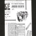 Recorte de prensa histórica: "Por el inmortal dramaturgo Joaquín Dicenta" / "La producción española: El León".