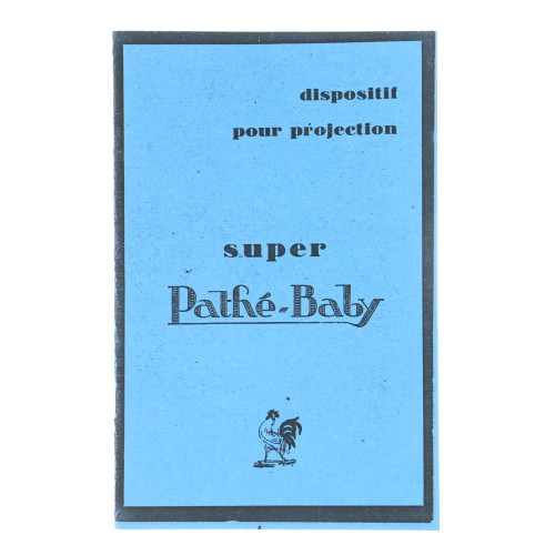 Manual Super Pathé-Baby x3