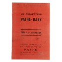 Manual Proyector cinematografico Pathé-Baby