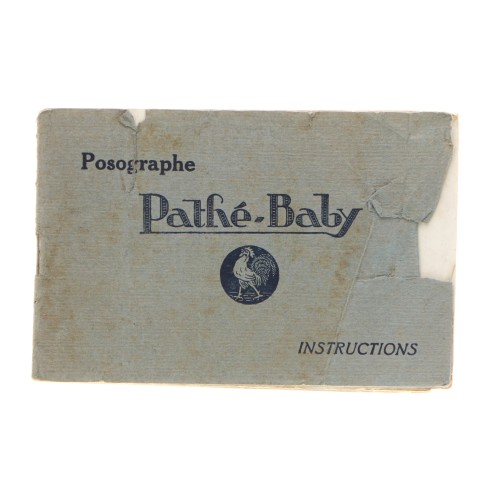 Manual Posographe Pathé-Baby