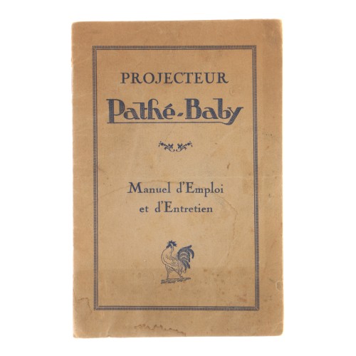 Manual de proyector Pathé-Baby