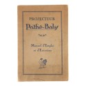 Manual de proyector Pathé-Baby