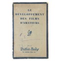 Manual de revelado de películas Pathé-Baby