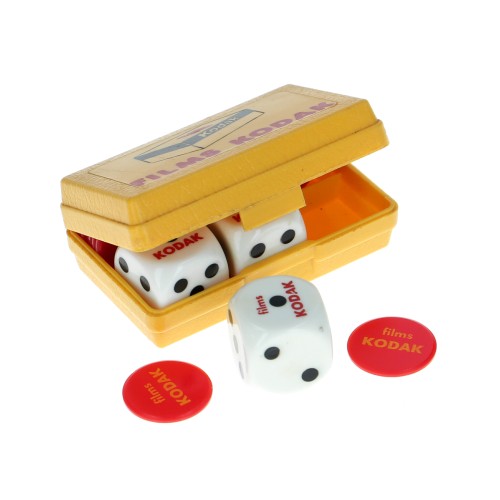 Juego de dados promocional Kodak Films