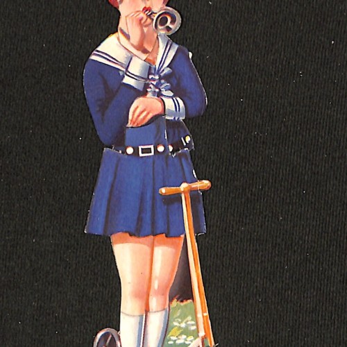 Muñeco recortable (niña)