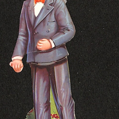 Muñeco recortable (señor)