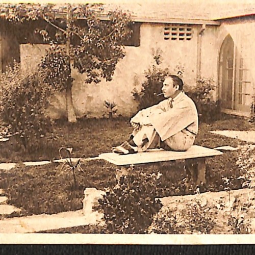 Tarjeta coleccionable: "Lew Cody, el conquistador" (Cromo publicitario)