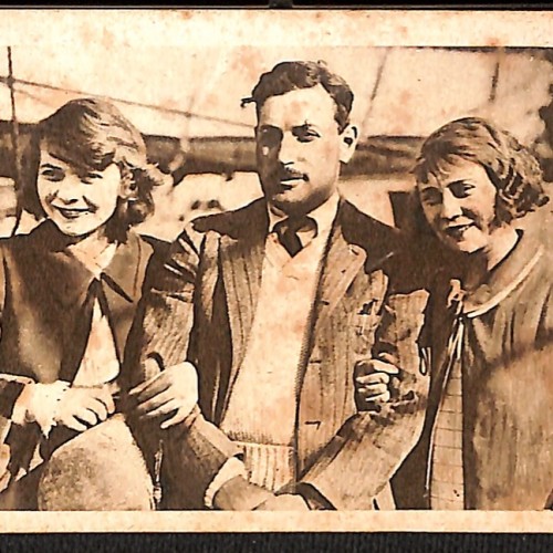 Tarjeta coleccionable: "Hermanas Duncan" (Cromo publicitario)