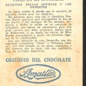 Tarjeta coleccionable: Nuestras bellas artistas y los deportes (Pauline Starke) (Cromo publicitario).