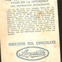 Tarjeta coleccionista: Una fotografía interesante (Cecil B. de Mille, Rod La Rocque y Julia Faye) (Cromo publicitario).