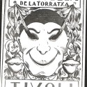 Portada o publicidad de la publicación satírica L'Esquella de la Torratxa vinculada al Teatro Tívoli.