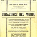 Anuncio del estreno de Corazones del Mundo (Hearts of the World, D. W. Griffith, 1918) en el Gran Salón Doré de Barcelona.