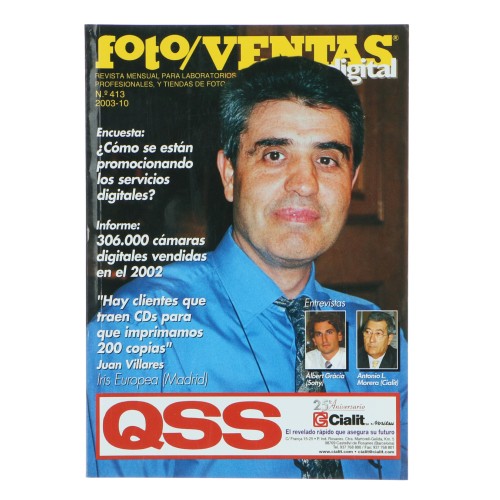 Digital Magazine No. 413 dated / 2003-10 Photo / Sales
