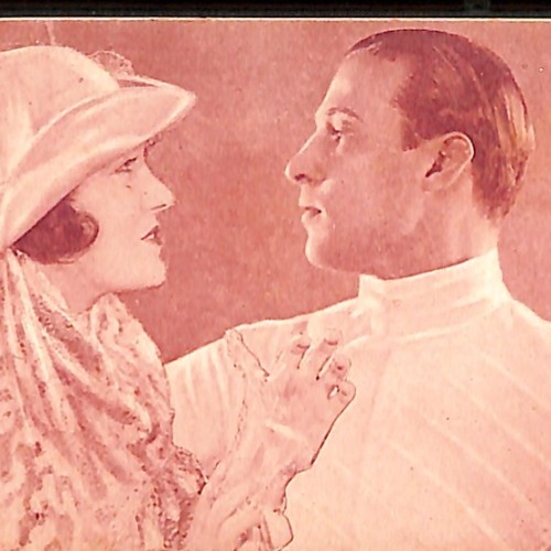 Tarjeta postal coleccionable Nº10 - "Gloria Swanson : Valentino".