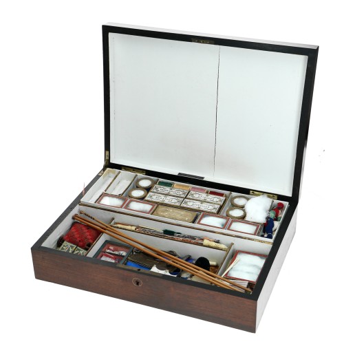 Costurero "Travail" Le coffret hecho por Alphonse Giroux
