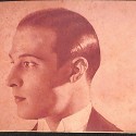 Tarjeta postal publicitaria Nº1 - "Rodolfo Valentino".